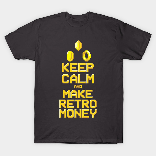 Make retro-money - Sonic - T-Shirt | TeePublic